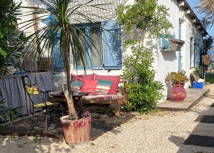 Cabanon De Pecheur En Bord De Lagune